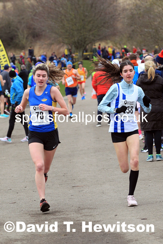 Senior women and veteran women and men over-50s NECAA Road Relay Champs., Hetton Lyons Park, Hetton le Hole, County Durham. Photo: David T. Hewitson/Sports for All Pics
